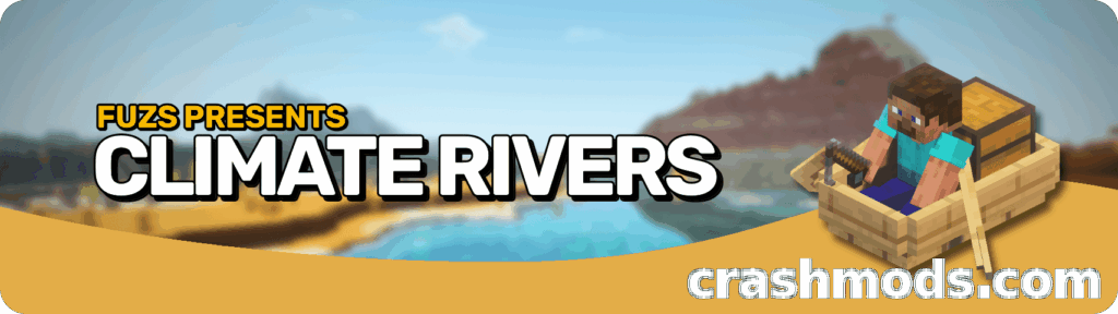 Climate Rivers – Warm Lukewarm and Cold Biome-Specific Rivers Minecraft mod screenshot