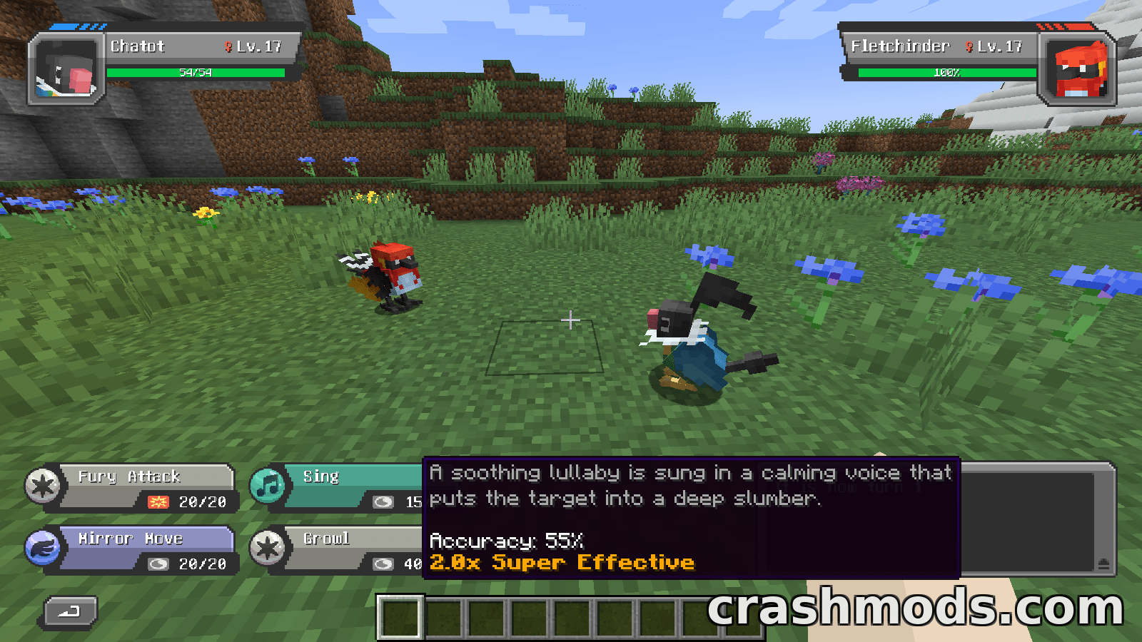 Cobblemon Move Inspector – In-Battle Move Tooltips and Type Matchups – screenshot 2