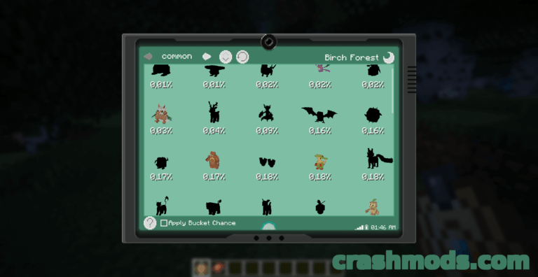 Cobblemon Pokenav – Pokémon Spawn Radar and Location Tracker Minecraft mod screenshot
