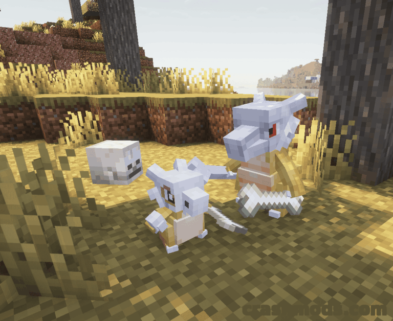Cobblemon – Show Held Items – Visible Held Items and Wearables for Your Pokémon Minecraft mod screenshot