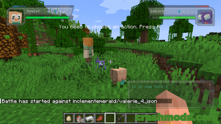 Cobblemon Trainer Battle – NPC Trainers and Item Based Progression – screenshot 2