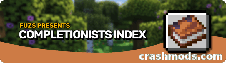 Completionist’s Index – Client-Side Collection Tracker for Every Item Minecraft mod screenshot