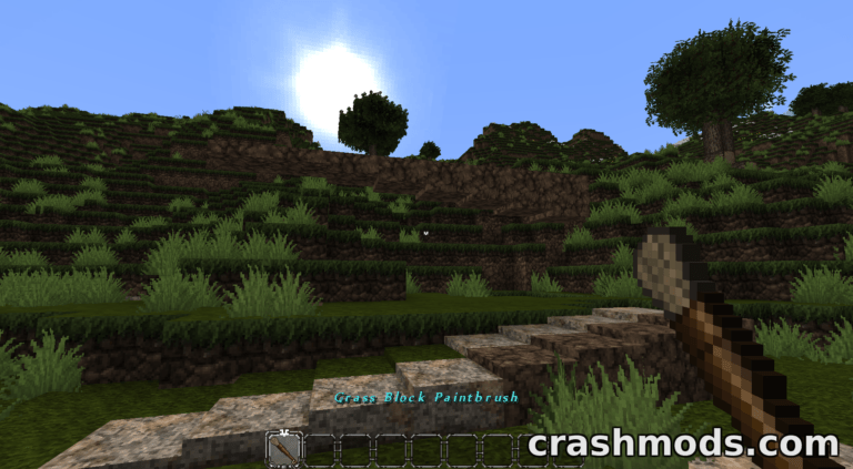 Conquest Reforged Paintbrush – Copy and Paste Block Materials While Building Minecraft mod screenshot