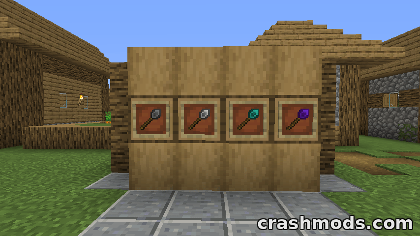 Construction Wand (Fabric) – Building Wand With Cores and Undo Minecraft mod screenshot