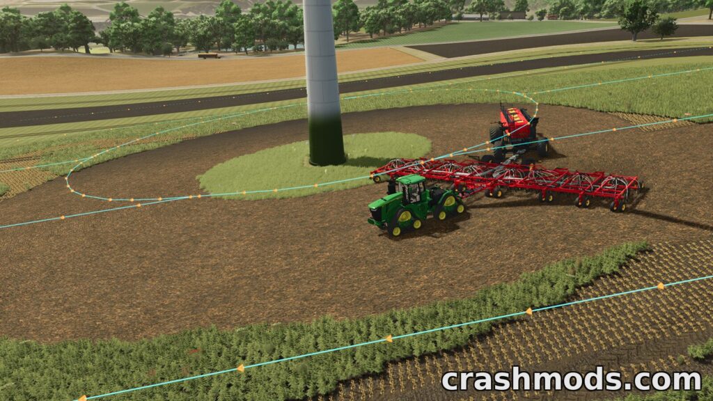 CoursePlay – Field Automation and Course Editor Farming Simulator 25 mod screenshot