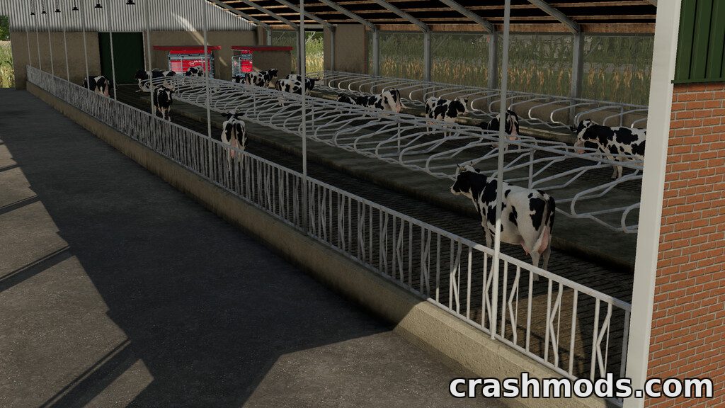 Cowshed 3+0 – Free-Stall Barn for 80 Cows – screenshot 4
