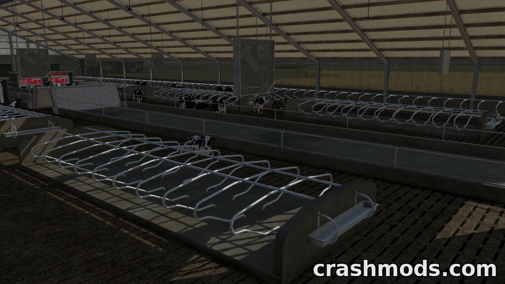 Cowshed 3+3 – Free-Stall Barn for 200 Cows – screenshot 2