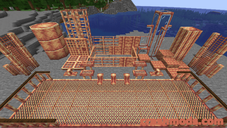 Create Deco – Industrial Blocks, Bricks and Shipping Containers Minecraft mod screenshot