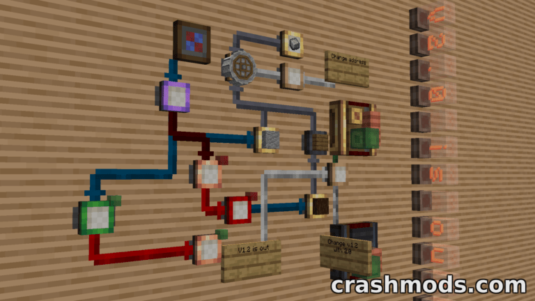 Create: Extra Gauges – Logic Math and Text Gauges for Smarter Factories Minecraft mod screenshot