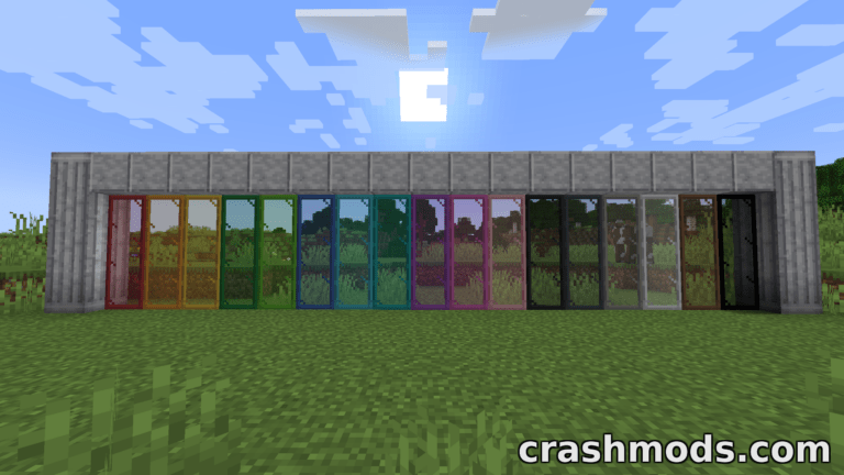 Create: Framed – Coloured and Tinted Framed Glass Variants Minecraft mod screenshot