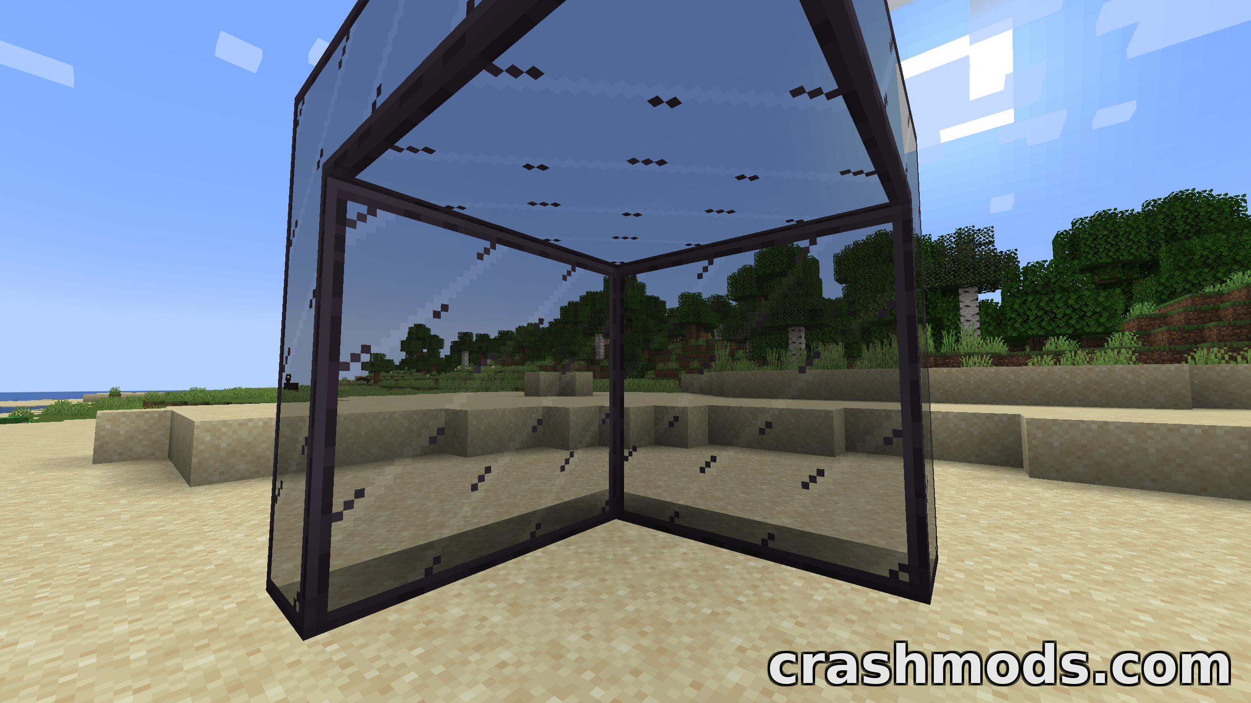 Create: Framed – Coloured and Tinted Framed Glass Variants – screenshot 3