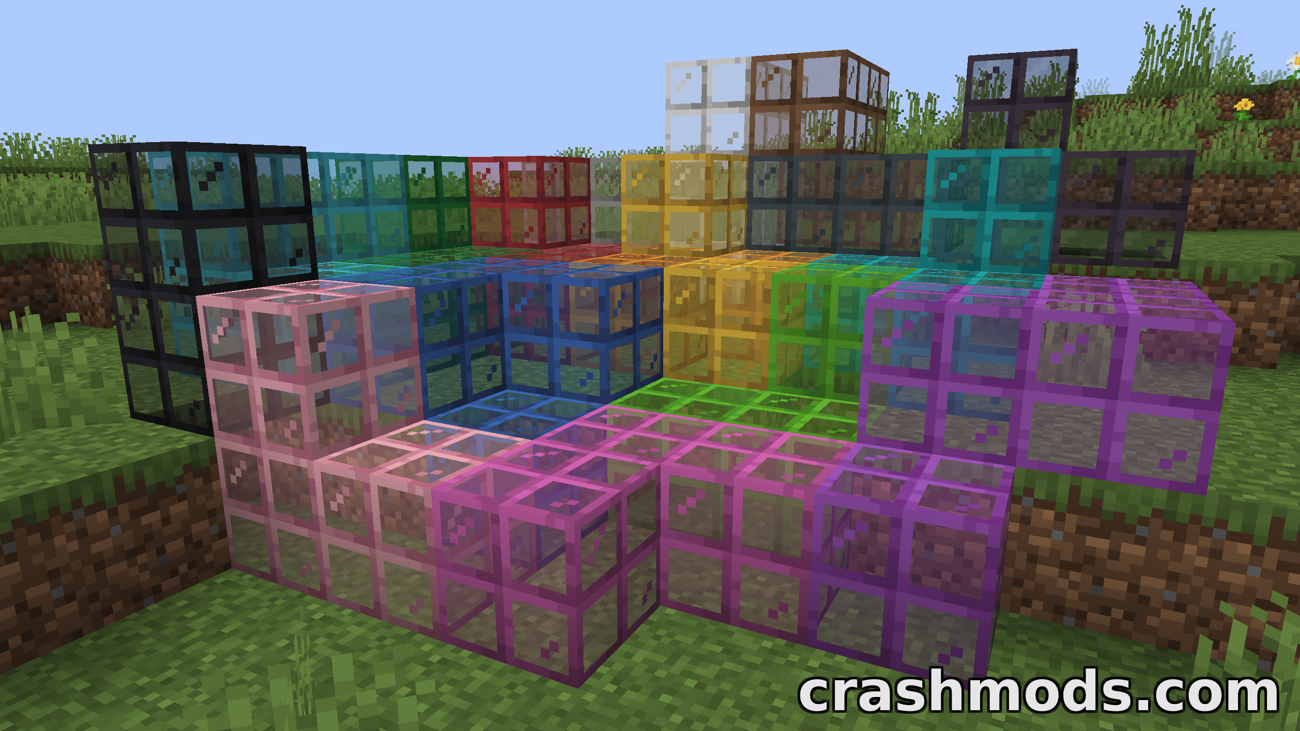 Create: Framed – Coloured and Tinted Framed Glass Variants – screenshot 4