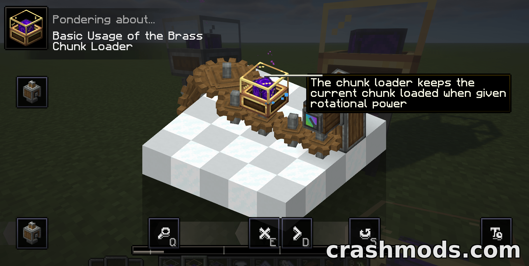 Create: Power Loader (Fabric) – Andesite and Brass Chunk Loaders – screenshot 4