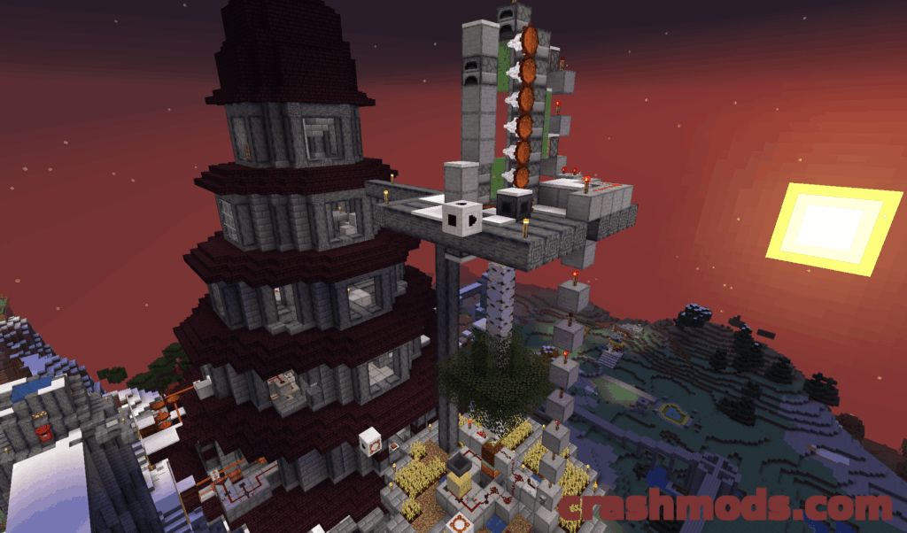 Crossroads – Steampunk Automation with Heat Rotary and Steam Power Minecraft mod screenshot