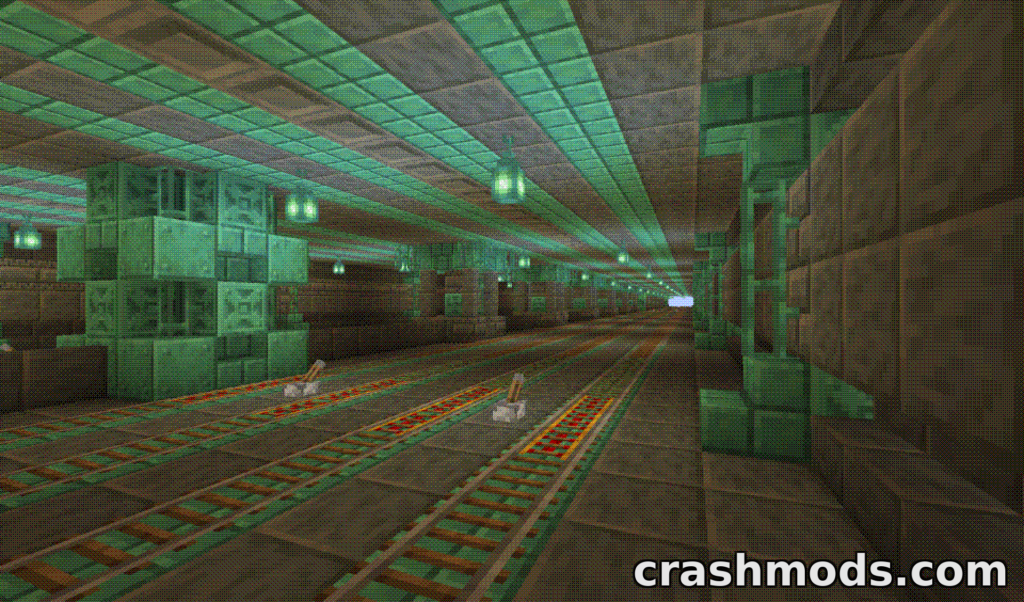 Crusher – Pixelation and Color Reduction Shader with Dithering Minecraft mod screenshot