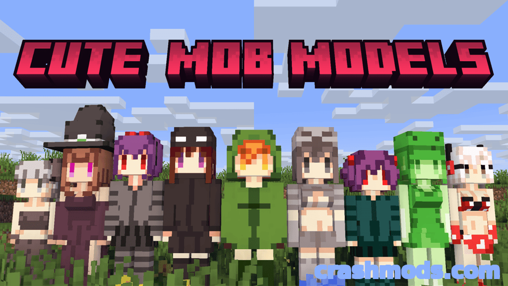 Cute Mob Models – MobTalker-Style Mob Model Replacer – screenshot 2