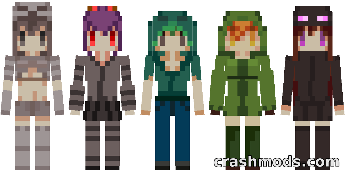 Cute Mob Models – MobTalker-Style Mob Model Replacer – screenshot 3