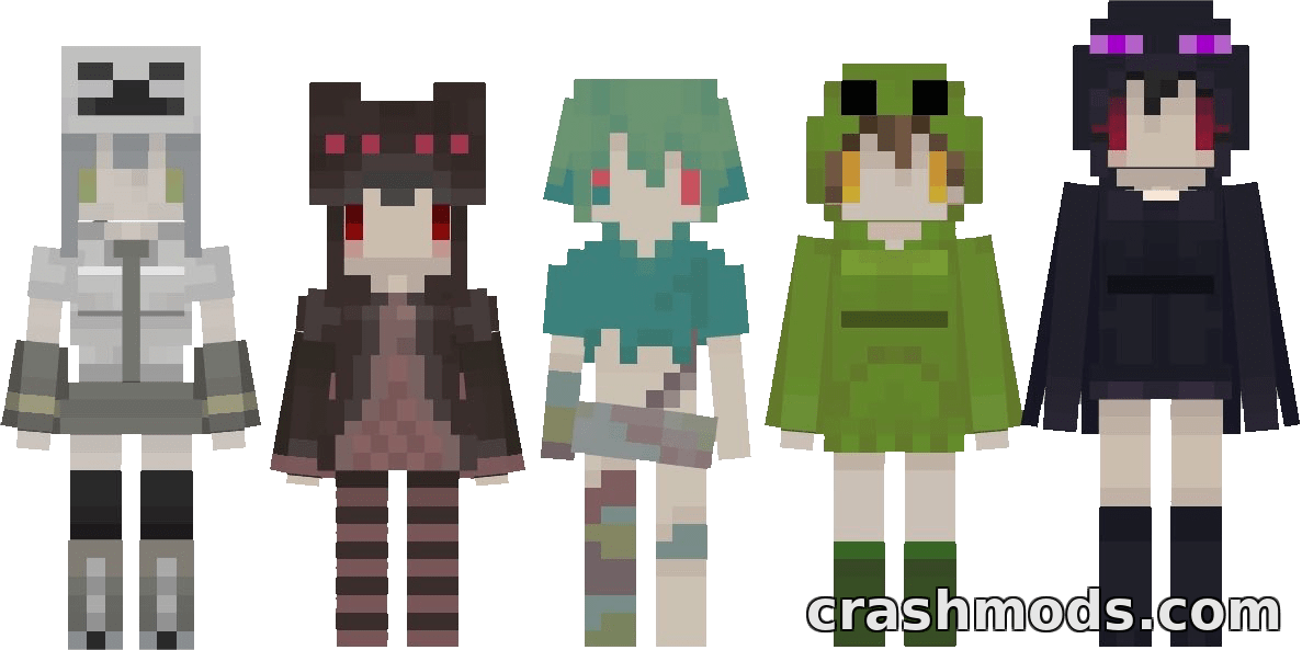 Cute Mob Models – MobTalker-Style Mob Model Replacer – screenshot 4