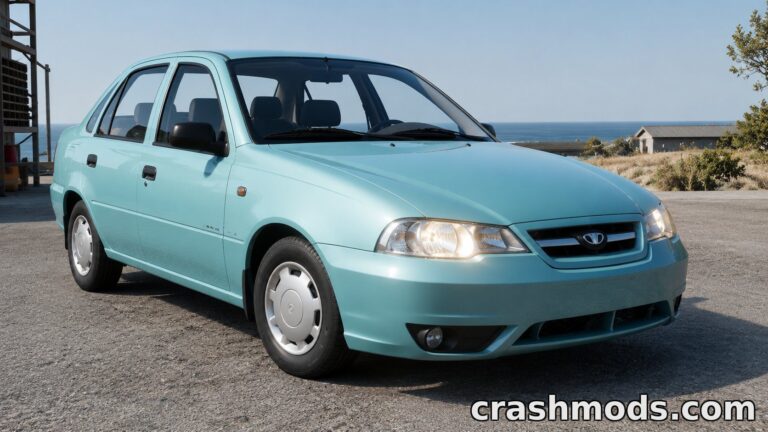 Daewoo Nexia Rest – Five Configurations with Heater BeamNG.drive mod screenshot