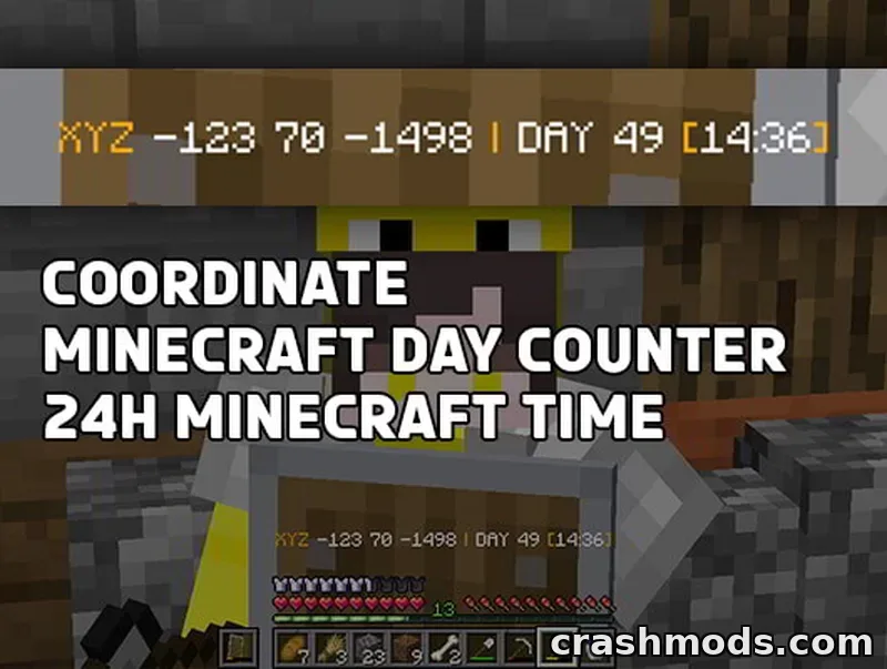 Day Counter (Original) – Live In-Game Day Tracker Above the Hotbar – screenshot 5