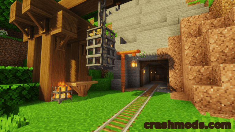 Decorative Blocks – Bonfires, Braziers, Seats and Rustic Building Parts Minecraft mod screenshot