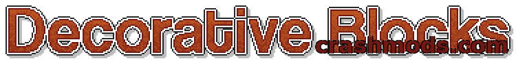 Decorative Blocks – Bonfires, Braziers, Seats and Rustic Building Parts – screenshot 3