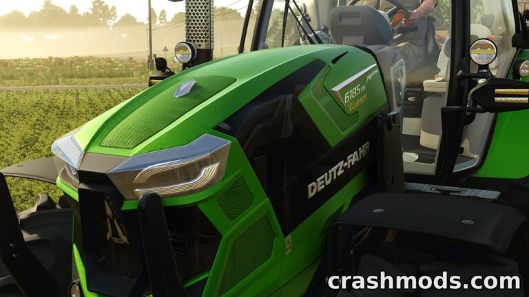 Deutz-Fahr Series 6 TTV – 156-183 hp Medium Tractor Farming Simulator 25 mod screenshot