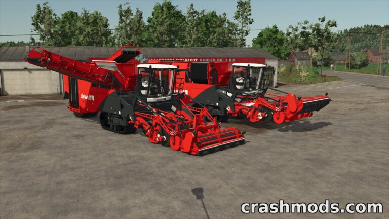 Dewulf Kwatro – 17800 l Potato and Vegetable Harvester Farming Simulator 25 mod screenshot