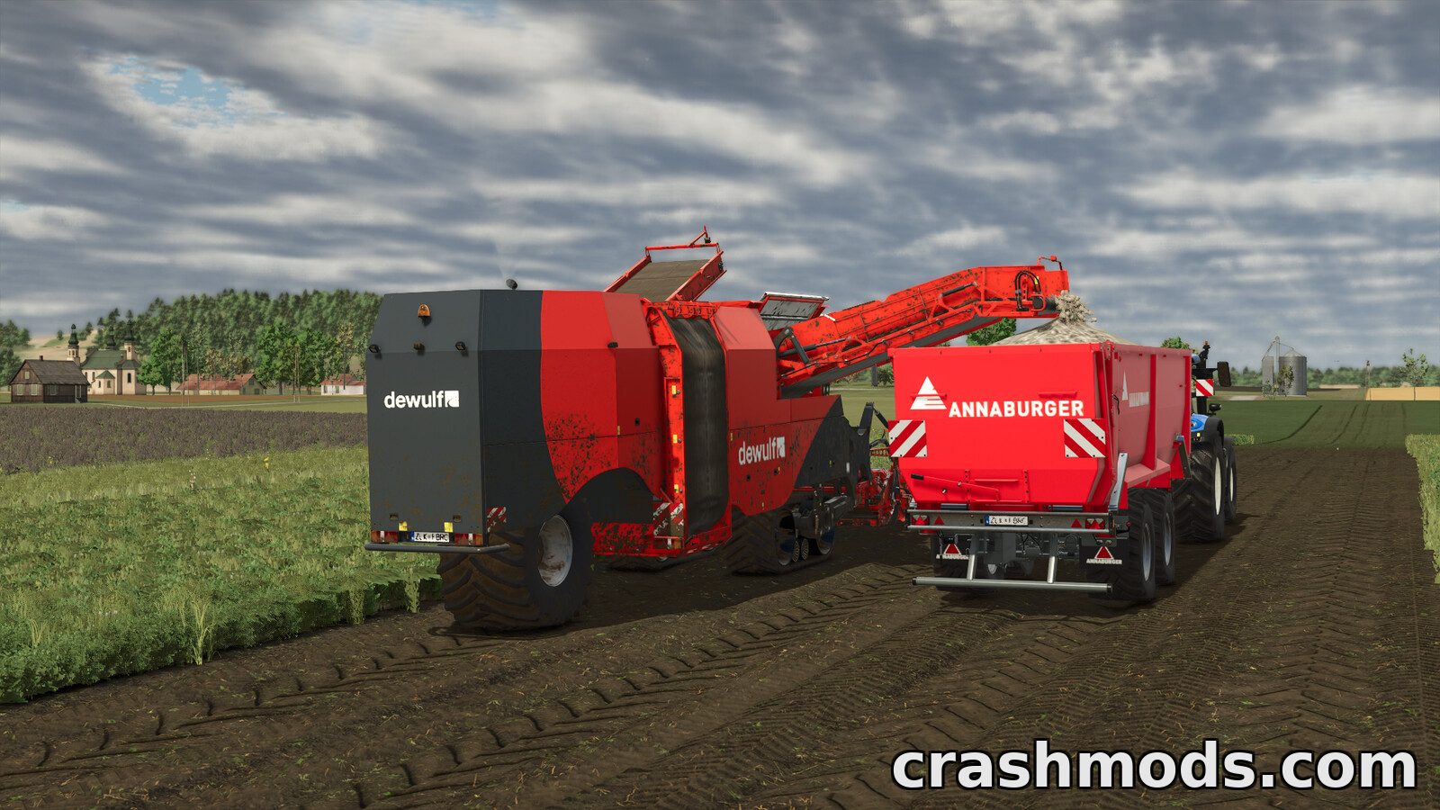 Dewulf Kwatro – 17800 l Potato and Vegetable Harvester – screenshot 3