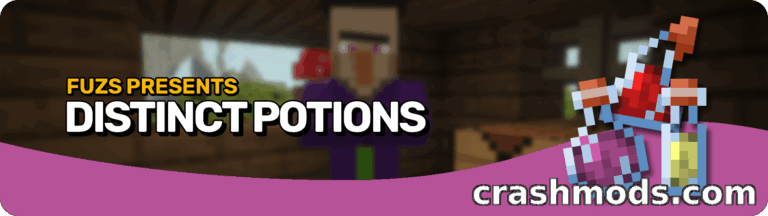 Distinct Potions – Clearer Potion Bottles, Names and Colors Minecraft mod screenshot