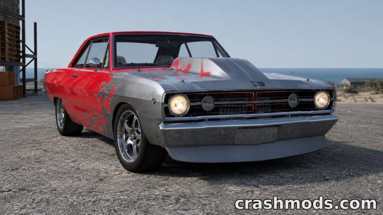 Dodge Dart GT/GTS 1968 – Slant-Six and V8 Configurations BeamNG.drive mod screenshot