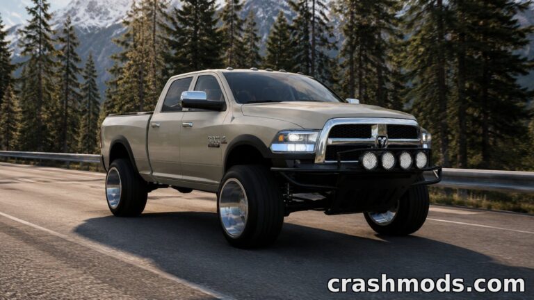 Dodge Ram 2015 – RAM 1500 to 4500 Truck Configurations BeamNG.drive mod screenshot