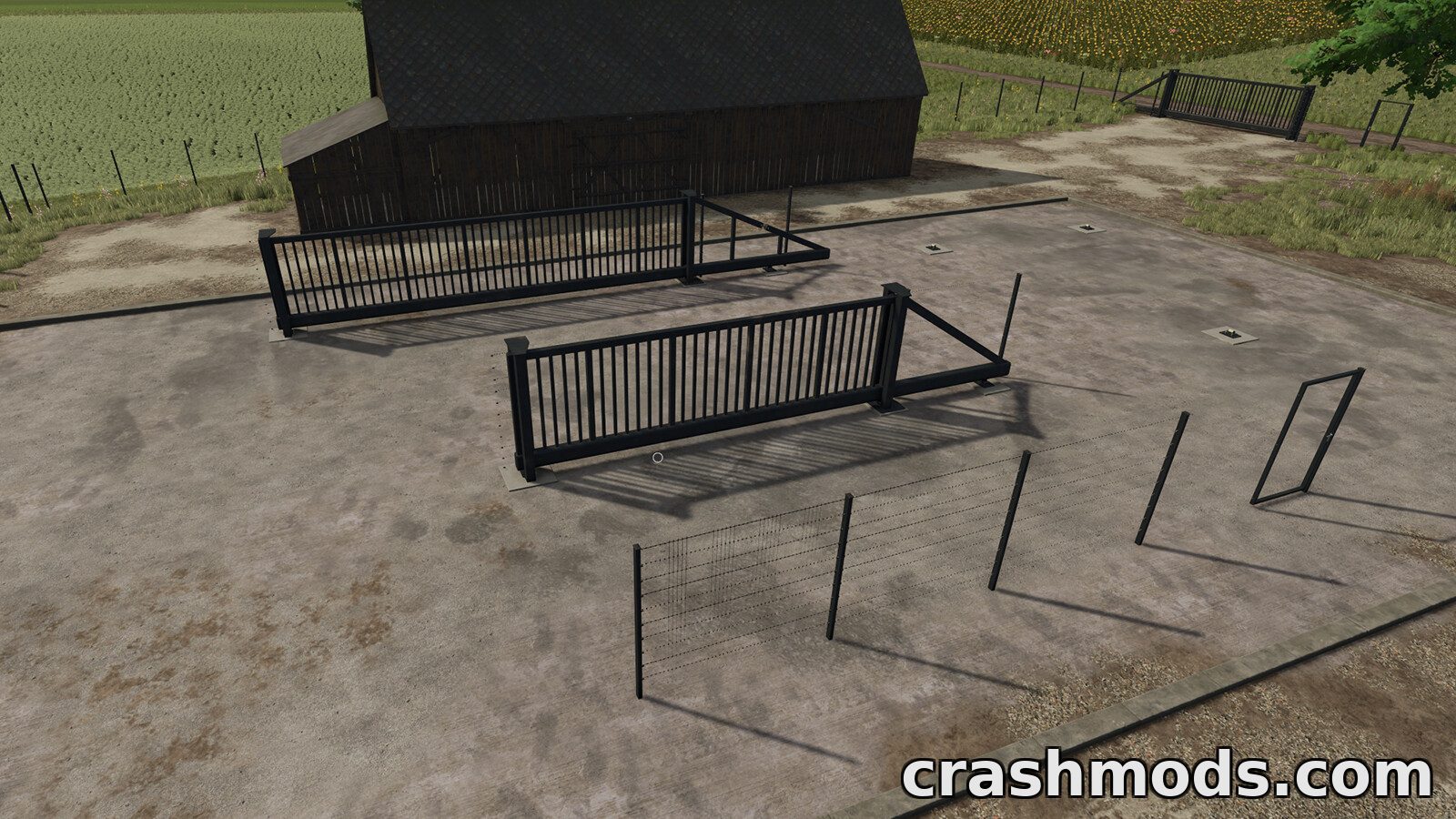 Double Rod Mat Fence Pack – Fence, Door and Sliding Gates – screenshot 2