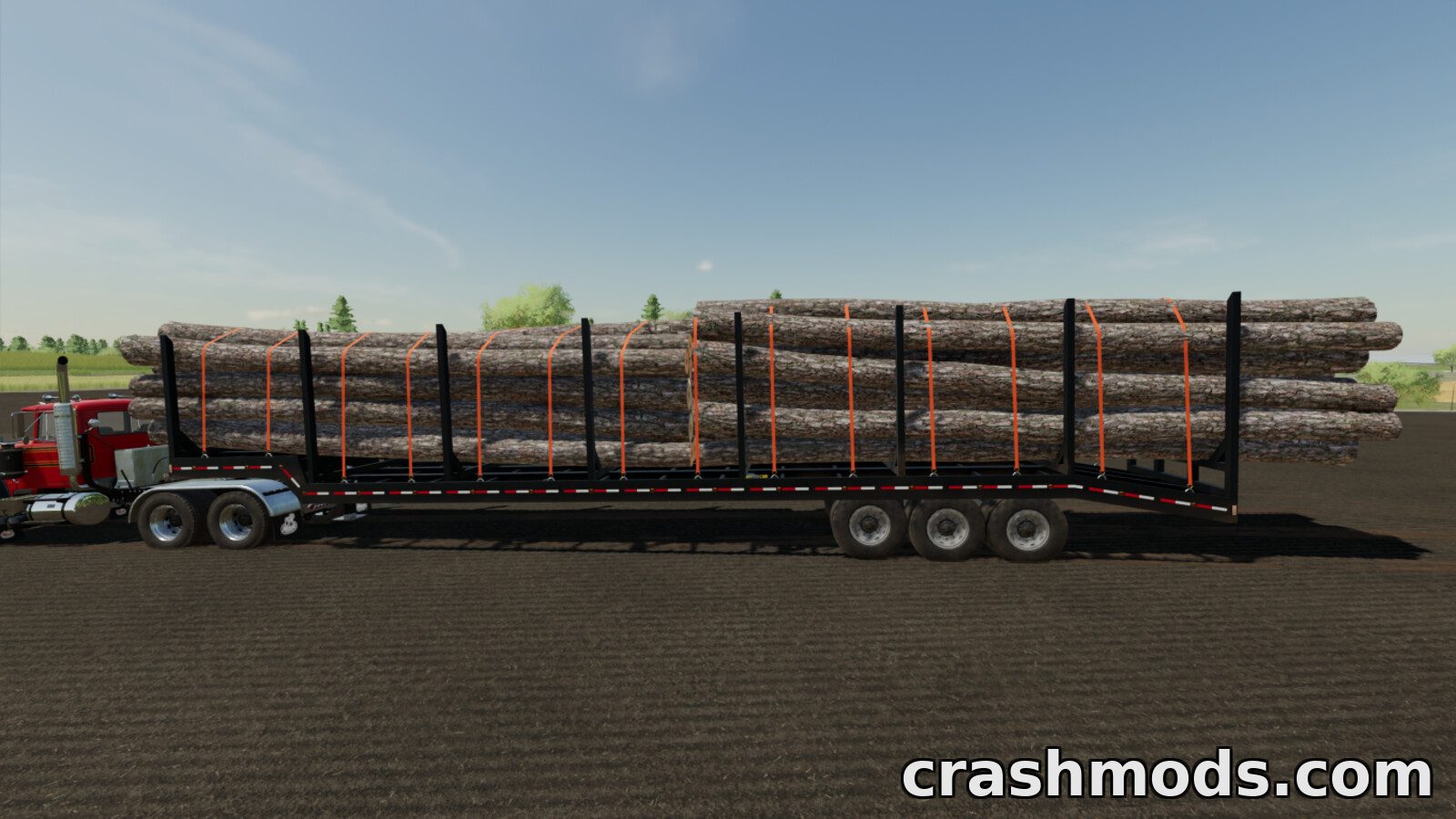 Dropdeck Trailer – 53 ft Bale Autoloader with Tipper and Tank – screenshot 3