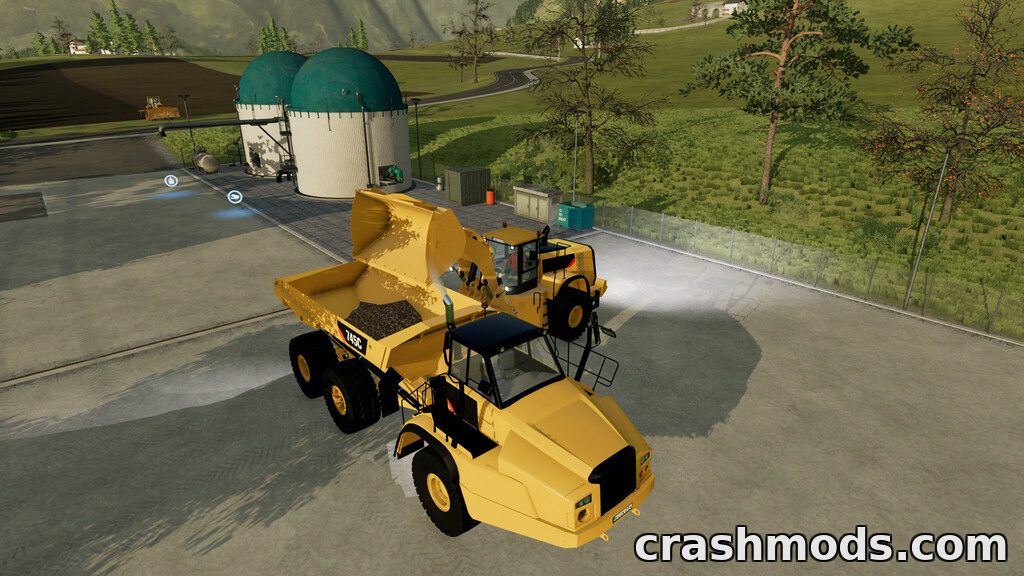 Dumpers Pack – 745C and 725A Dump Trucks up to 50,000 l – screenshot 2