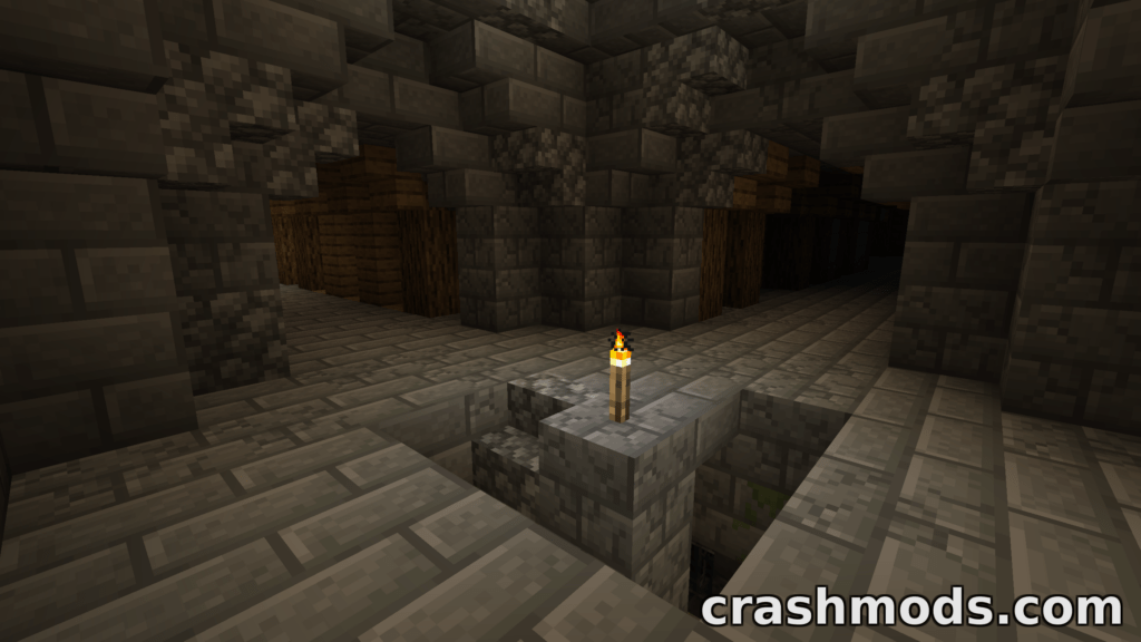 Dungeon Crawl – Randomized Underground Dungeon Generation Minecraft mod screenshot