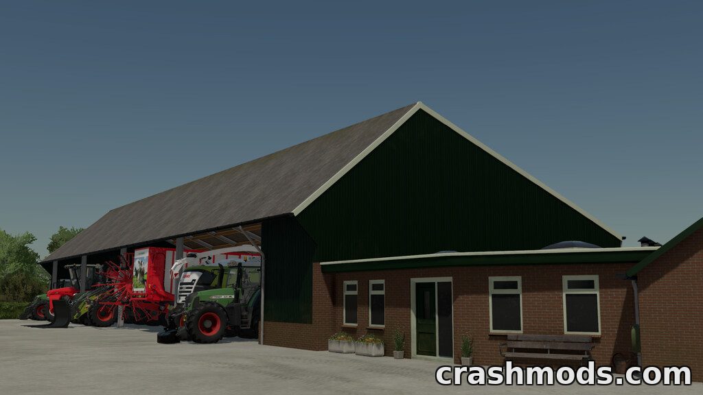 Dutch Contractor Shed – Machine Shed with Workshop – screenshot 2