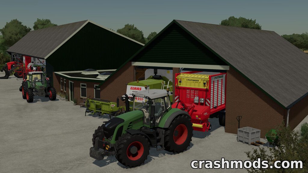 Dutch Contractor Shed – Machine Shed with Workshop – screenshot 3
