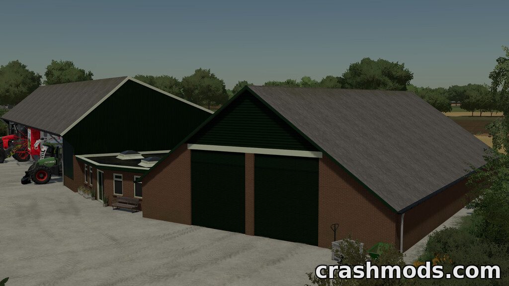 Dutch Contractor Shed – Machine Shed with Workshop – screenshot 4