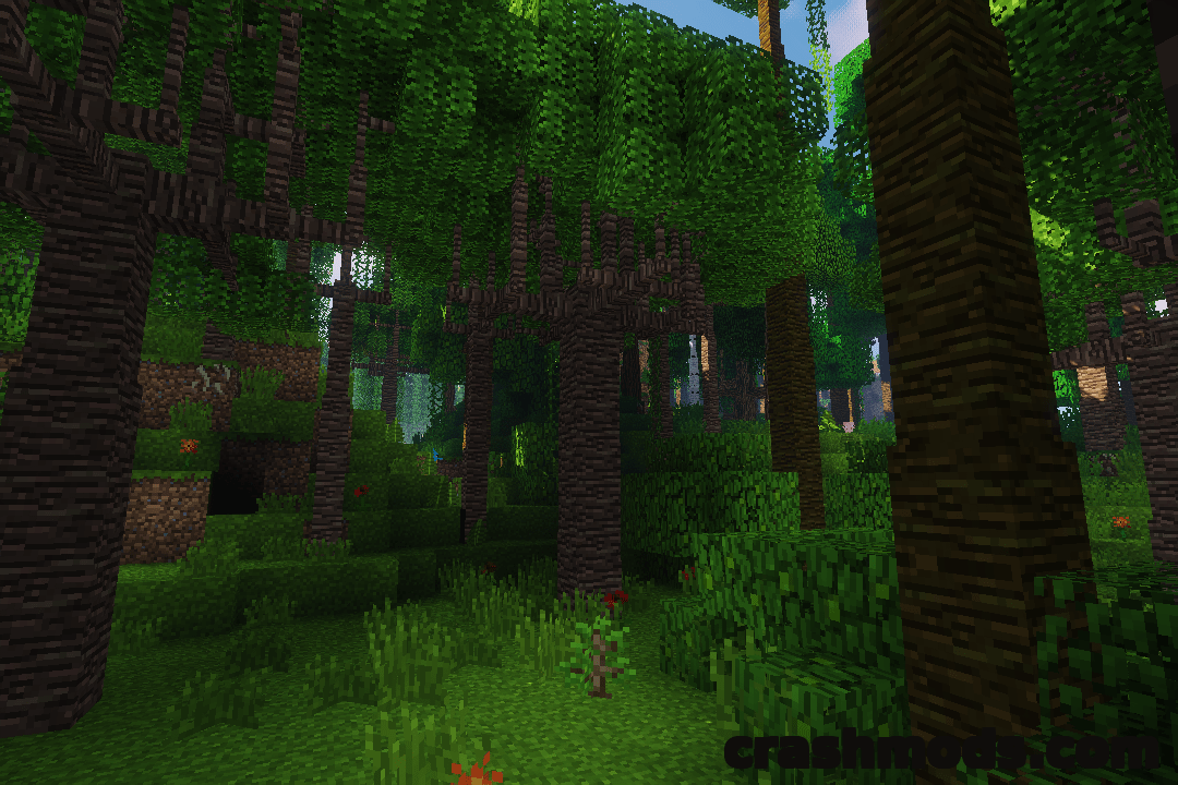 Dynamic Trees – Biomes O’ Plenty – Growing Trees and Worldgen Replacement – screenshot 2