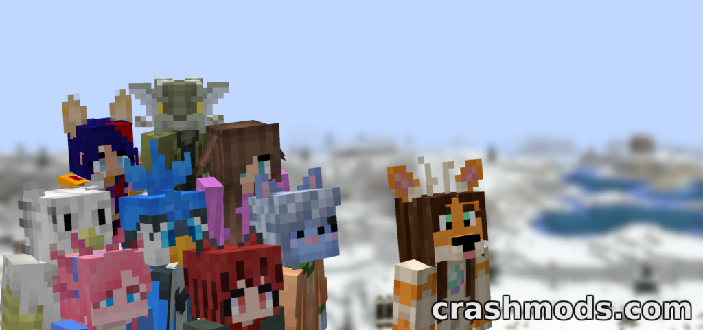 Ears – Player Ears, Tails, Snouts, Horns and Wings Minecraft mod screenshot