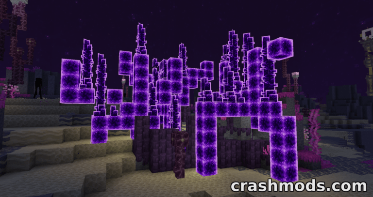 Echovoids – End Dimension Overhaul with New Biomes and Structures Minecraft mod screenshot