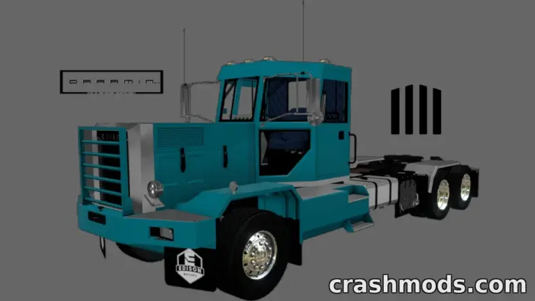 Edison L Series – L500 and L750 Daycab Logging Truck American Truck Simulator mod screenshot