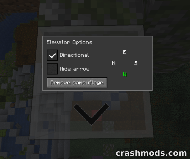 ElevatorMod – Jump and Sneak Teleport Elevators with Camouflage Minecraft mod screenshot