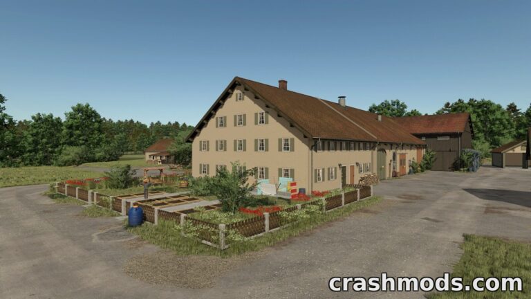 Engelmaier Farm – Bavarian Farmyard Pack Farming Simulator 25 mod screenshot