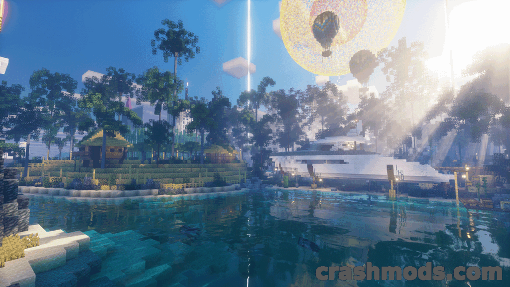 Escheridia – Semi-Realistic Shaders with Volumetric Lighting Minecraft mod screenshot