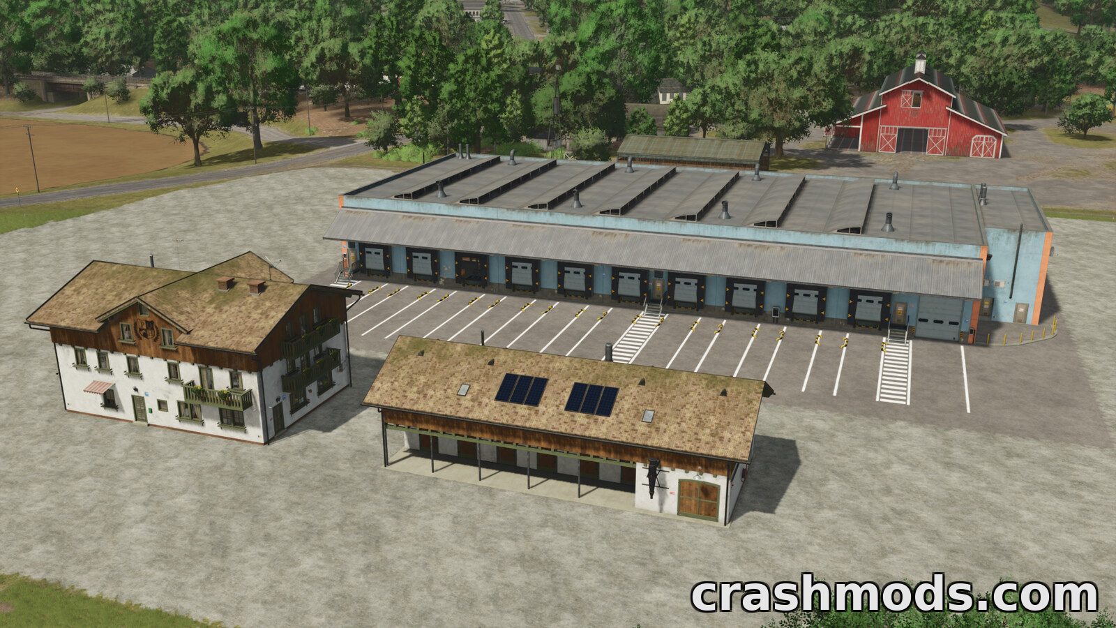 European Decorative Buildings Pack – Village Houses and Barns – screenshot 2