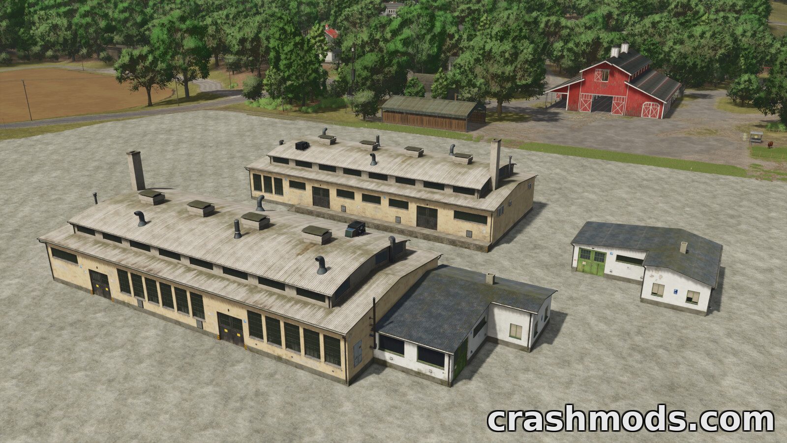 European Decorative Buildings Pack – Village Houses and Barns – screenshot 3