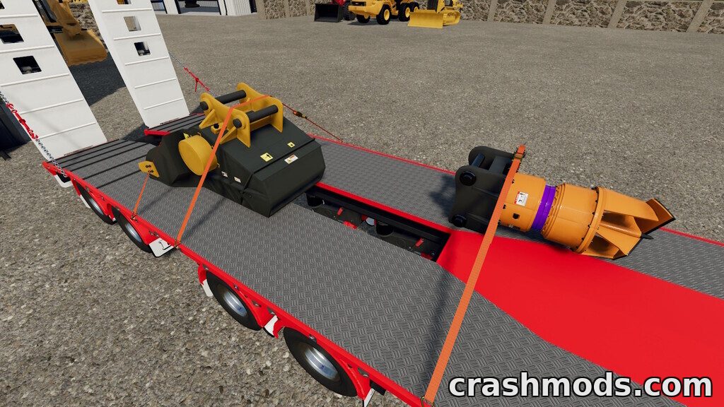 Excavator Tool Pack – Rototilt, Crusher Bucket and Volvo HB30 Breaker – screenshot 6