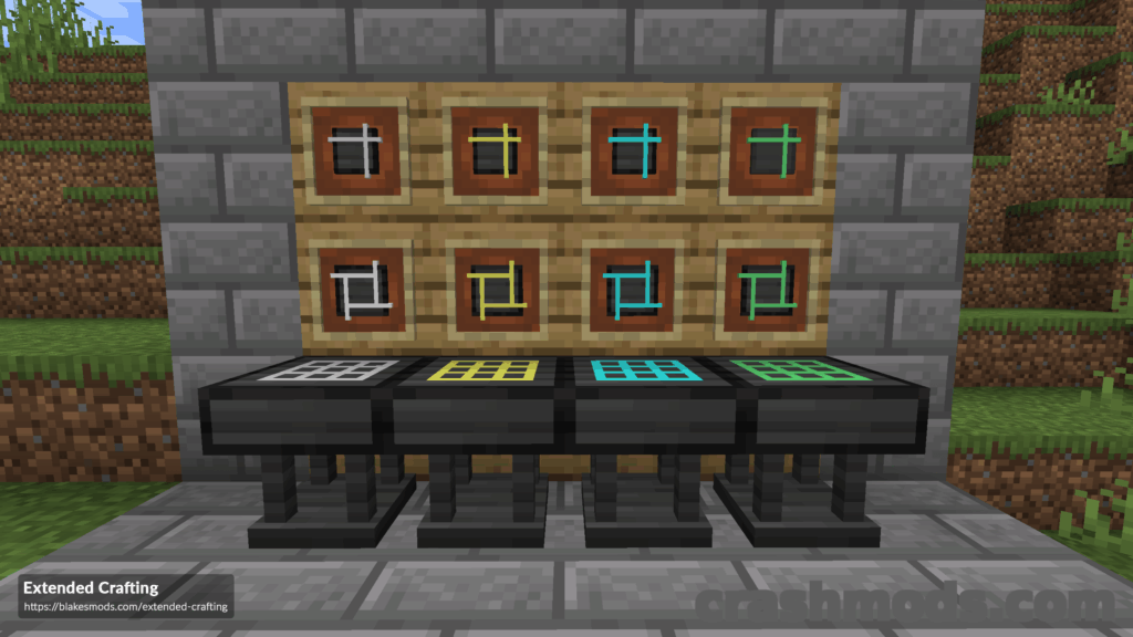 Extended Crafting – Tiered Crafting Tables and Multiblock Recipes Minecraft mod screenshot